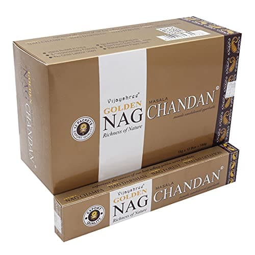 Image of Sharvgun Nag Chandan Fragrance Masala Incense Sticks Agarbatti Home Scent 15G X 12 Pack -180G