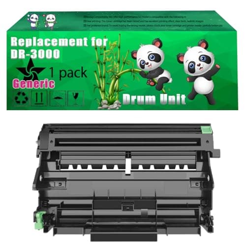 Image of Replacement DR-3000 Drum Unit Compatible for Brother DCP-8040 HL-5100 HL-5140D HL-5170 MFC-8440 MFC-8840D Printers, Up to 20000 Pages, Vivid Colors, Contains Chip (1 Pack Black)