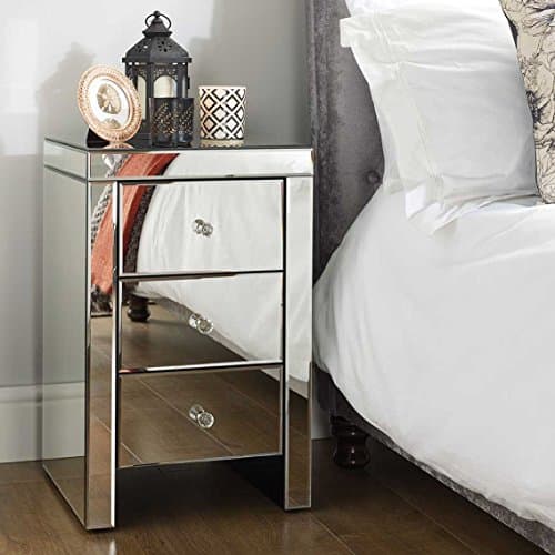 Image of Birlea SEVILLE 3 DRAWER BEDSIDE