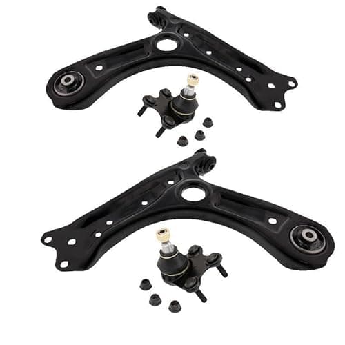 Image of Advantage Auto Parts Wishbone Compatible With Skoda Fabia Mk3 Front, Pair, Lower, Control Arm, Suspension Arm