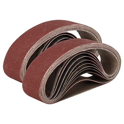 Image of 20Pcs Sanding Belt for Mini Belt Sander 330x30MM 120/320/600/800/1000 Grit Aluminum Oxide Sander Belt