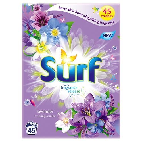 Image of Surf Lavender & Jasmine Washing Powder 45 Wash 3.185Kg