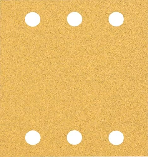 Image of Bosch 50x EXPERT C470 Sandpaper (for Paint on wood, Hardwood, Ø 115x107 mm, Grit 80, Professional Accessory Orbital Sander)