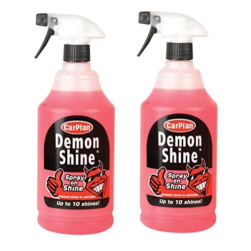 Image of CarPlan Demon Shine, Spray On, 1 Litre (Pack of 2)
