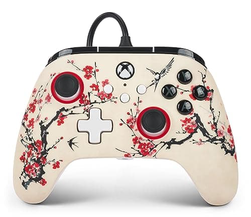 Image of PowerA Advantage Wired Controller for Xbox Series X|S - Warrior's Nirvana, Gamepad, Wired Video Game Controller, Gaming Controller, USB-C, works with Xbox One and Windows 10/11, Officially Licensed