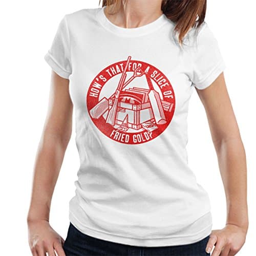 Image of Cloud City 7 Shaun of The Dead Slice of Fried Gold Women's T-Shirt