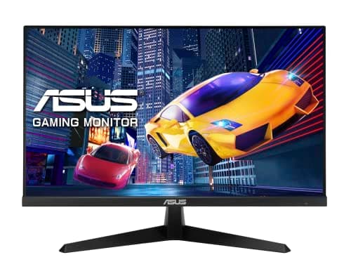 Image of ASUS VY249HGE Eye Care Gaming Monitor, 24 inch FHD (1920 x 1080), IPS, 144Hz, IPS, SmoothMotion, 1ms (MPRT), FreeSync, Eye Care technology, Blue Light Filter, antibacterial treatment