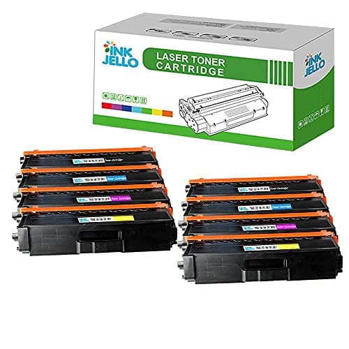 Image of InkJello Compatible Toner Cartridge Replacement for Brother DCP-L8400CDN DCP-L8450CDW HL-L8250CDN HL-L8350CDW MFC-L8650CDW MFC-L8850CDW TN326 (Black, Cyan, Magenta, Yellow, 8-Pack)