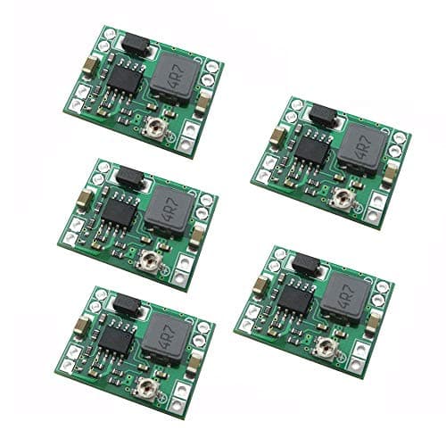 Image of DollaTek 5Pcs MP1584EN ultra Small DC-DC 3A power Step-Down Adjustable Module Buck Converter 24V To 12v 9V 5V 3V for Arduino
