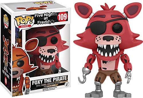 Image of Funko Pop! Games: Five Night's At Freddy's - Foxy the Pirate - Five Nights At Freddy's - Collectable Vinyl Figure - Gift Idea - Official Merchandise - Toys for Kids & Adults - Video Games Fans