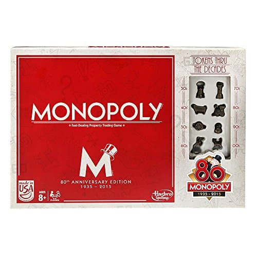 Image of Monopoly 80th Anniversary Edition Board Game
