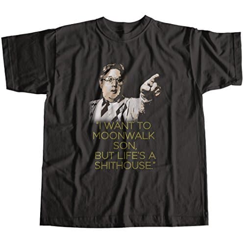 Image of Robot Rave Phoenix Moonwalk Nights Brian Potter T-Shirt Black