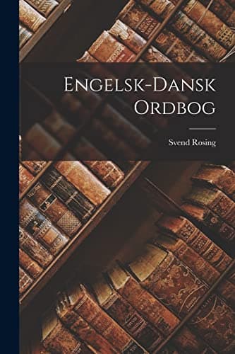 Image of Engelsk-Dansk Ordbog