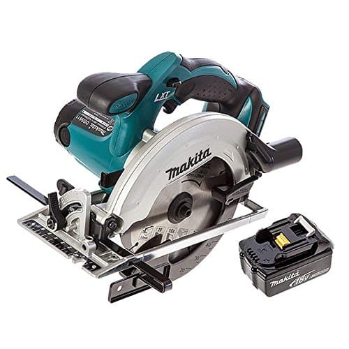 Image of Makita DSS611Z 18V LXT Li-ion Circular Saw 165mm with 1 x BL1850 5Ah Battery