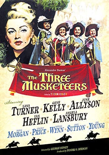 Image of The Three Musketeers - Gene Kelly & Lana Turner [DVD] [1948]