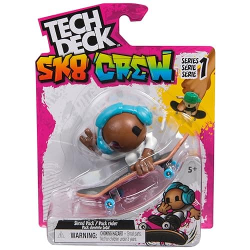Image of TECH DECK Sk8 Crew Single Pack Mini Skateboard (Styles May Vary)