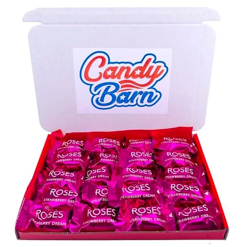 Image of Roses Chocolate Strawberry Dream Gift Box Hamper Christmas Chocolates Presen