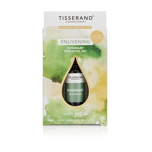 Image of Tisserand - Enlivening Rosemary - Ethically Harvested Essential,Massage, Aromatherapy, Skin, for Diffuser,100% Pure Essential - 9ml