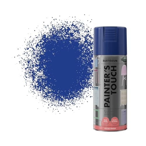 Image of Rust-Oleum 400ml Painter's Touch Spray Paint Aerosol - Deep Blue Gloss