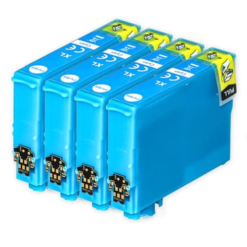 Image of Go Inks 4 Compatible to replace T2992 (29XL Series) Cyan Ink Cartridges for Epson XP-255 XP-257 XP-332 XP-335 XP-342 XP-345 XP-352 XP-355 XP-432 XP-435 XP-442 XP-445 XP-452 XP-455 (4 Pack)