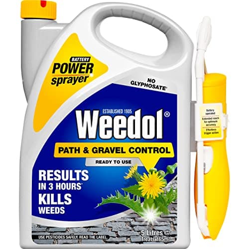 Image of Weedol Path & Gravel Weedkiller with Power Sprayer, Ready to Use, 5L