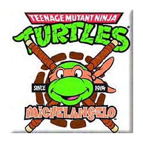 Image of Teenage Mutant Ninja Turtles Michelangelo Metal Fridge Magnet TV Film Official