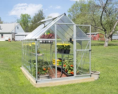 Image of Canopia by Palram Clear as Glass Greenhouse Hybrid (6x10, Silver)