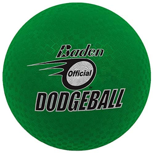 Image of Baden Dodgeball – Soft Rubber 2-Ply Construction, Durable Indoor and Outdoor Ball – Excellent Grip, Multi-Purpose Sports Ball – Available in Sizes 7 and 8.5