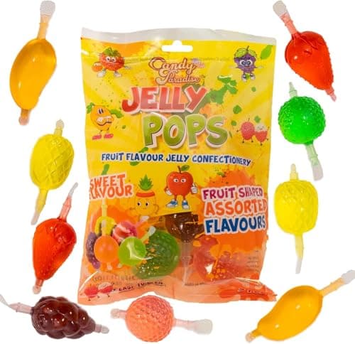 Image of Candy Paradise Halal Vortex Jelly Pops - Jelly Fruits - TikTok Jelly - Fruity Pops - Ice pops (1)