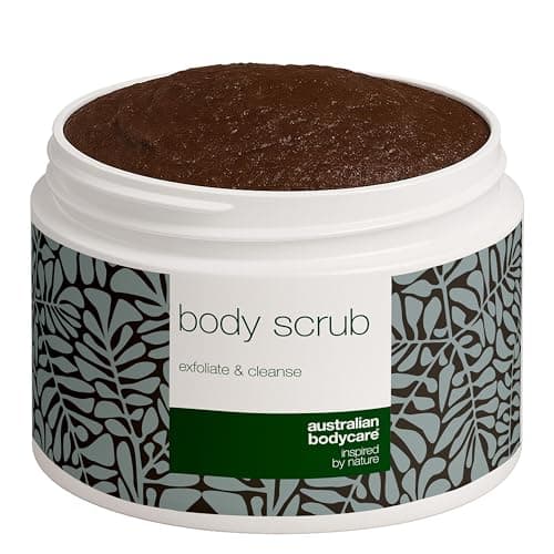 Image of Australian Bodycare Body Scrub for Women & Men 400 ml - Tea Tree Oil Body Scrub Exfoliator - Foot Scrub for Hard Skin - For Pimples on The Back & Body - with Australian Tea Tree Oil