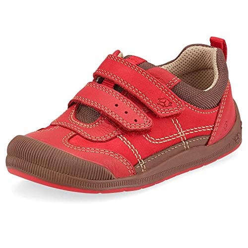 Image of Startrite Tickle Boys Infant Shoes 7.5 UK Child Red Nubuck