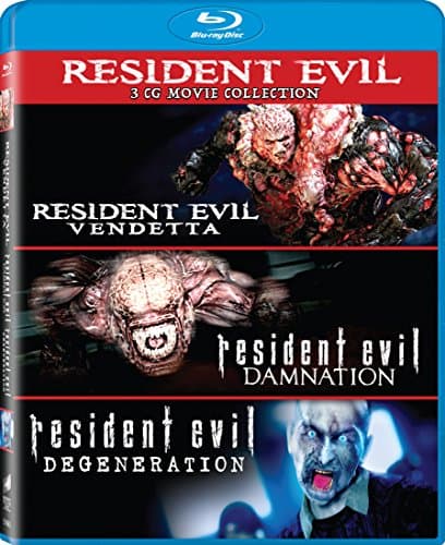 Image of RESIDENT EVIL: DAMNATION / RESIDENT EVIL - RESIDENT EVIL: DAMNATION / RESIDENT EVIL (3 Blu-ray)
