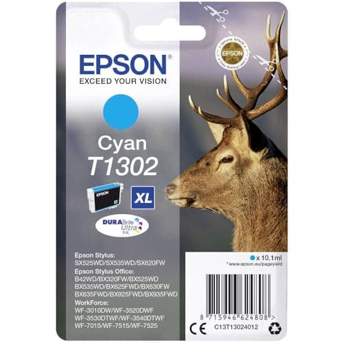 Image of Epson Ink Cyan T1302XL (C13T13024012)