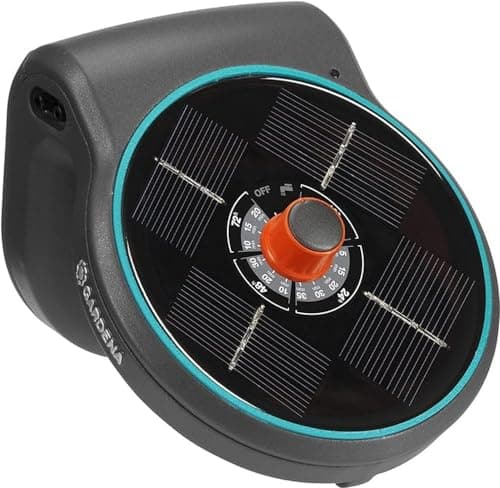 Image of Gardena solar-powered irrigation AquaBloom set: A solar-powered irrigation system for your balcony and tub plants, up to 4 m high, all year long (13300-20)