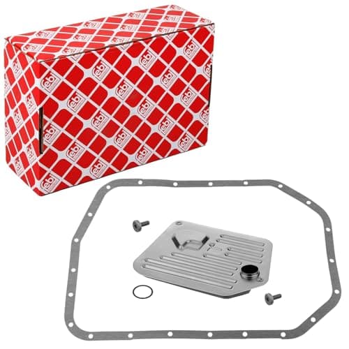 Image of febi bilstein 31116 Transmission Oil Filter Set for automatic gearbox, with seal, o-ring and attachment screws, pack of one