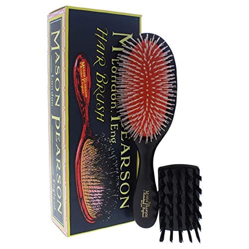 Image of Mason Pearson N3 Nylon Handy Detangling Hair Brush - Dark Ruby