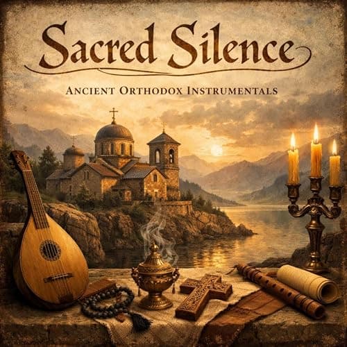 Image of Sacred Silence Ancient Orthodox Instrumentals (Music Christian Orthodox & Praise and Worship for Jesus Christ)