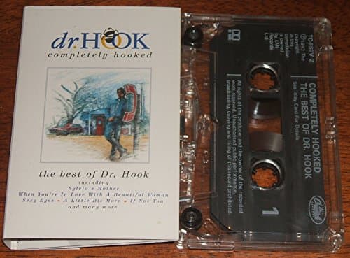 Image of DR HOOK. COMPLETELY HOOKED. THE VERY BEST OF. 1992 20 TRACK AUDIO CASSETTE TAPE.