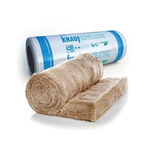 Image of EARTHWOOL 3 x Insulation Loft Rolls Knauf 200mm Thickness, 6.84m2 Per Roll Combi Cut 20.52m2 Area Covered Deliveries to Mainland UK ONLY