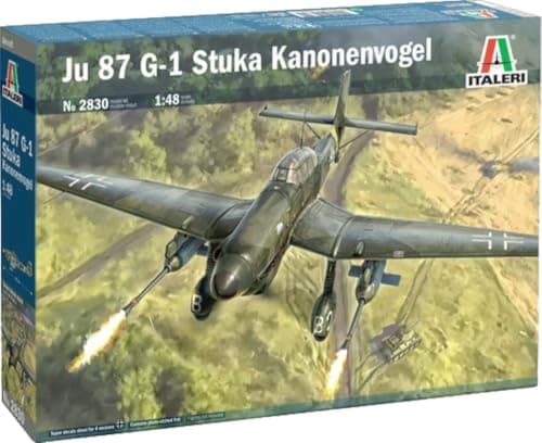 Image of Italeri 1:48 - Junkers Ju-87 G-1 Stuka Kanonenvogel, 22,9 cm