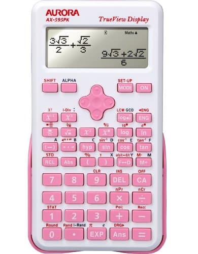 Image of Aurora AX-595PK Scientific Calculator - Pink