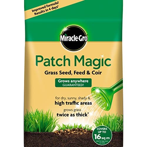 Image of Miracle-Gro Patch Magic Grass Seed, Feed and Coir 3.6 kg - 48 patches