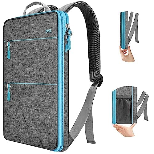 Image of ZINZ Slim & Expandable Laptop Backpack 15 15.6 16 Inch Case, Water Resistant Travel Backpack Compatible with MacBook Pro/Neo 16" 15", Dell XPS 15 16 and Most 15" 15.6" 16" Notebooks,LG01Y02