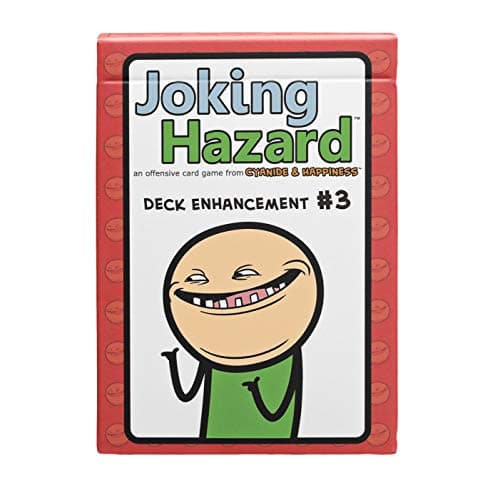 Image of Joking Hazard Deck Enhancement #3 - Expansion Pack for Fun Party Games by Cyanide & Happiness, 100 New Hilarious Comic Cards | Perfect for Game Night