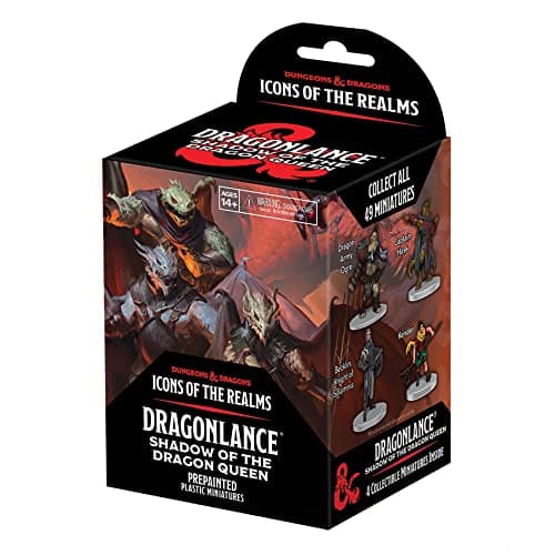 Image of Dungeons & Dragons D&D Icons of The Realms: Dragonlance Booster (Set 25) - 4 Figure Set, Randomly Assorted, Pre-Painted, Contains Small, Medium & Large Miniatures, RPG Figures, Roleplaying Game