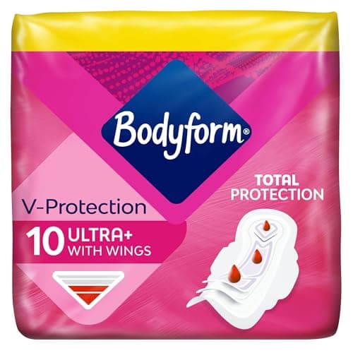 Image of Bodyform Ultra with Wings, Normal Perfume Free - 10 Sanitary Towels