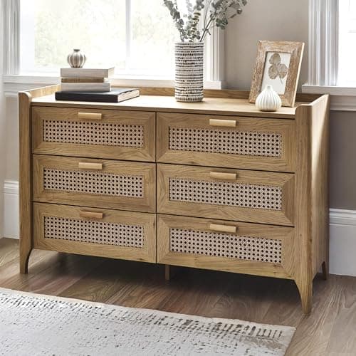 Image of Julian Bowen Sydney 6 Drawer Wide Chest