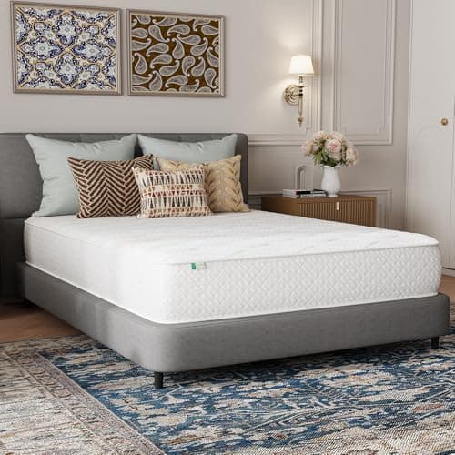 Image of Novilla 3FT Single Mattress, Hybrid Pocket Sprung Mattress in a Box, 20cm Deep, Medium Firm, Breathable Cover, Ideal for Guest Beds & Kids’ Rooms, Oeko-Tex Certified Fabric, 90x190x20cm