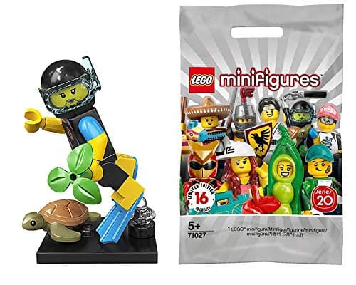 Image of LEGO Series 20 Minifigures Sea Rescuer (Girl Scuba Diver) 71027