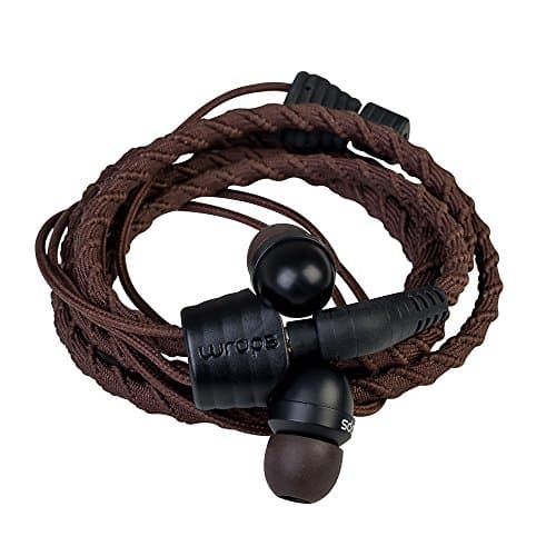 Image of Wraps Classic Wristband Bracelet In-Ear Headphones (High Comfort with Locking) - Brown